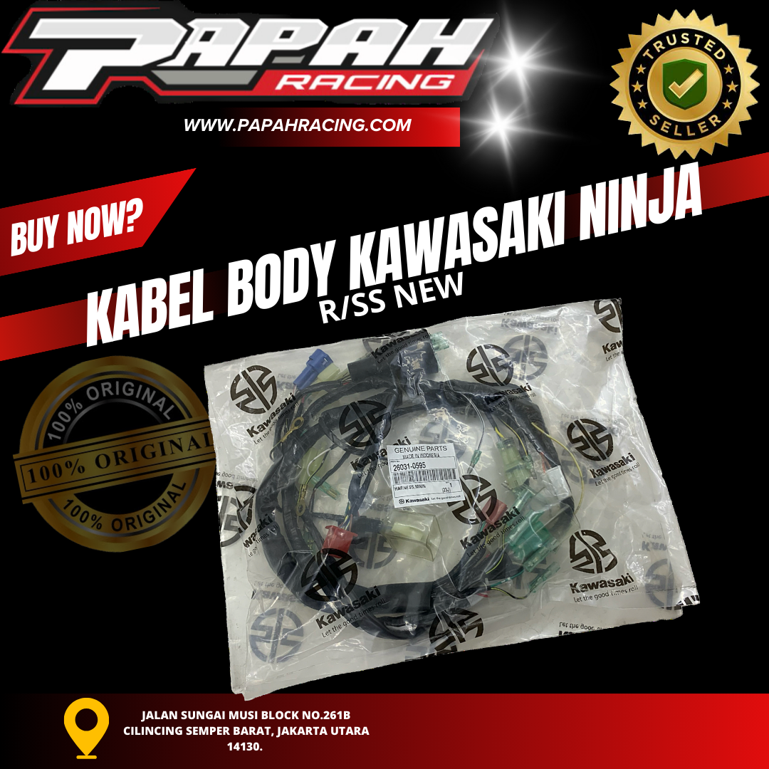 KABEL BODI KAWASAKI NINJA R/SS NEW